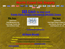Tablet Screenshot of northcoastink.com